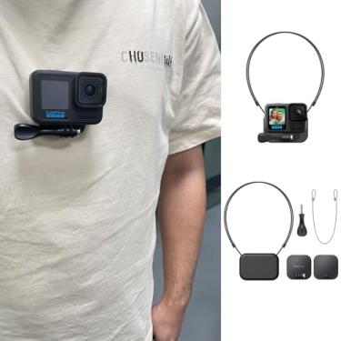 Imagem de Suptig Suporte magnético, suporte no peito para Gopro, câmera de ação DJI, Akaso, Insta 360