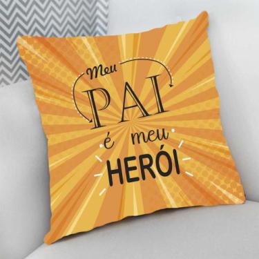 Imagem de Almofada Decorativa Cheia c/ Zíper Presente Especial Dia dos Pais - De
