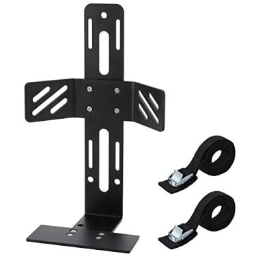 Imagem de SPARKWHIZ Suporte para refrigerador de água, suporte de balde para refrigerador de água de 5 galões para trailer, caminhão, carrinho, UTV, cortador de grama, trailer de paisagem