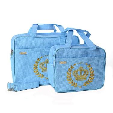 Imagem de Kit Bolsa Bebe Para Maternidade Menino/menina - Rizzicomercio, Azul Be