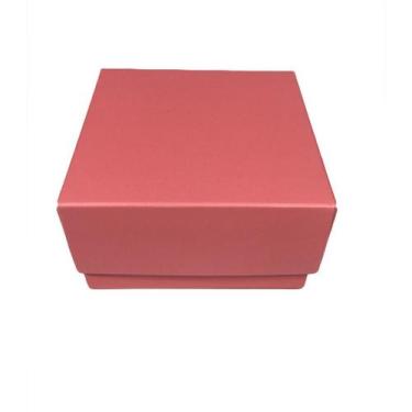 Imagem de 50 Caixa Branca Bijuteria E Semi Joia Embalagem De Papel 7,5X4X7,5 - G
