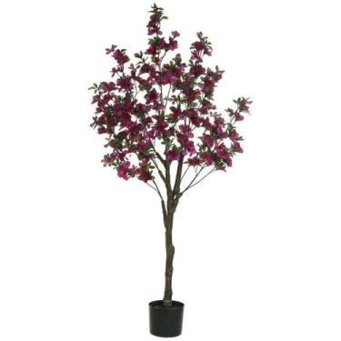 Imagem de Planta Árvore Artificial Azaleia Pu C/Pote X544 Fucsia 1,4m - FLORESCE