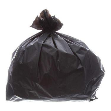 Imagem de Saco Lixo Preto 200 Litros 50 Unidades - Bom Forte Excelente - HIGIPAC