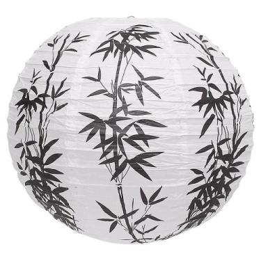 Imagem de Kit 2 Luminária Japonesa Decoração Oriental Pendente Teto Festa Casame