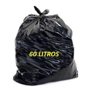Imagem de Saco De Lixo 60 Litros Reforçado 50 Un. - Califf - HIGIPACK