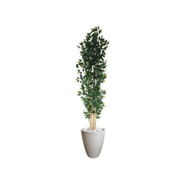 Imagem de Planta Árvore Artificial Bambu 2,18m Com Vaso Areia 44 - FLORESCER DEC