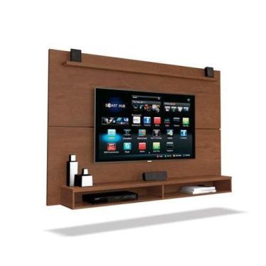 Imagem de Painel lindo Max 1.80m para TV até 65'' com nicho Naturale - EDN MÓVEI