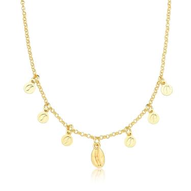 Imagem de Colar Café Infantil Revestido em Ouro