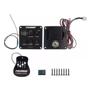 Imagem de Captador Ativo Fishman Isys + Afinador de Violão e Ukulele