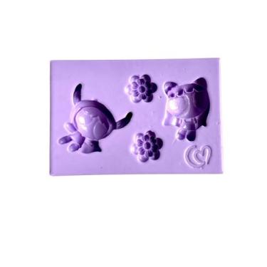 Imagem de F1764 molde de silicone menininhas confeitaria biscuit - confeitaria d