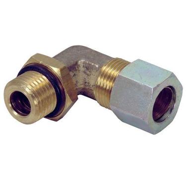 Imagem de Kit 5 Cotovelos Emenda Tubo Nylon  Mbb Macho 1/2 X 22 Mm X 1,5 Mm - LN