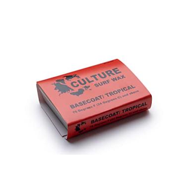 Imagem de Culture Supply Cera para prancha de surf ~ barras de 80 g | 6 pacotes e 84 caixas de barra | Tropical/Base | Quente | Frio | Pente de cera incluído (BASECOAT-Tropical, pacote com 6)