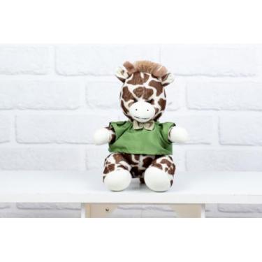 Imagem de PELUCIA SAFARI GIRAFA PROVENCE 22 CM - PARA DECORAÇÃO (Camiseta e gravata verde liso)
