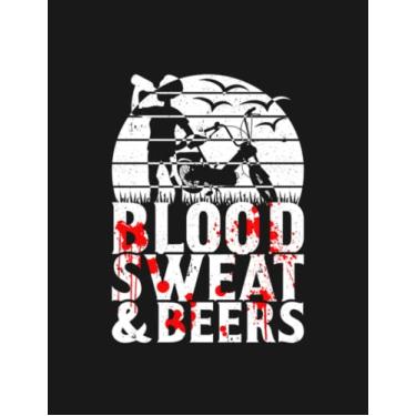 Imagem de Notebook: Blood Switzerland Beer Moped Gift Moped Moped Driver: Journal Notebook Best Gifts For Anyone 8.5x11 100 Pages