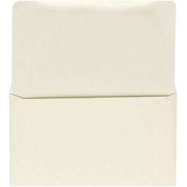 Imagem de LUXPaper Envelopes de remessa nº 6 3/4 | 9,5 cm x 16,5 cm | Creme | Texto de 11 kg | 50 Qtd