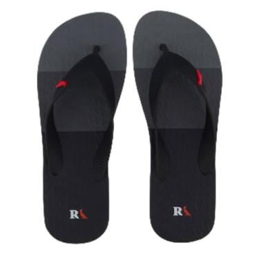 Imagem de Chinelo Reserva Trancoso Preto e Cinza Escuro 39-40