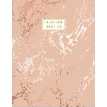 Imagem de 2022-2023 Planner: Daily Weekly and Monthly, 24 Months Calendar, Vision Boards, To Do Lists, Notes | Special Gold Marble Cover Edition