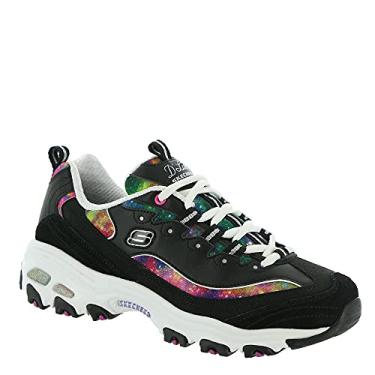 Imagem de Skechers Sport D'Lites-Galaxy Fantasy Women's Sneaker 6.5 C/D US Black-Multi