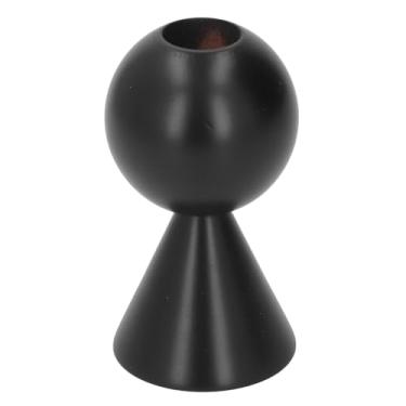 Imagem de Suporte de Vela de Madeira Suporte de Vela de Madeira Em Forma de Coluna Romântica Castiçal Vintage Suporte de Vela Suporte de Decoração de Mesa para Festa, Mesa de Casamento,