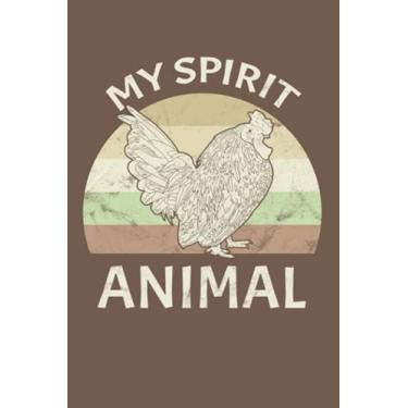 Imagem de Hahn – Mein Spirit Animal: Notizbuch (120 Seiten, 15x23cm, gepunktet) Dotted Bullet Grid Tagebuch Journal