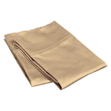 Imagem de Padrão/Queen (53 x 81 cm) Conjunto de 2 fronhas de algodão peruano Pima - 600 fios, serve para travesseiros de tamanho padrão e queen (liso, acinzentado)