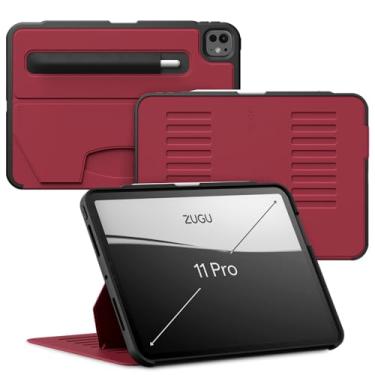 Imagem de Zugu Case Para iPad Pro 11 (M4/M5) 2024/2025, capa protetora fina com suporte para Apple Pencil, despertar/hibernar automaticamente, vários ângulos de visualização, capa para iPad Pro de 11 polegadas
