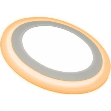 Imagem de Luminaria Led Plafon Taschibra Dual Color Embutir Redondo 18/6W 24Cm