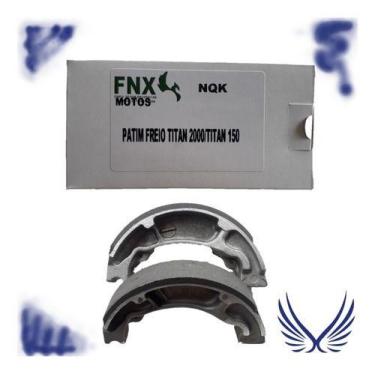 Imagem de Patim Lona De Freio Titan160/150/125 Fan125/150/160 2 Pares - NQK