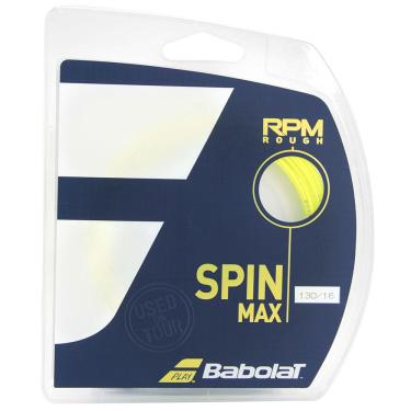 Imagem de Corda Babolat RPM Rough 16L 1.30mm Amarela - Set Individual  
