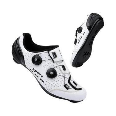 Imagem de Sapatos de Ciclismo Masculinos Antiderrapantes para Mountain Bike e Es