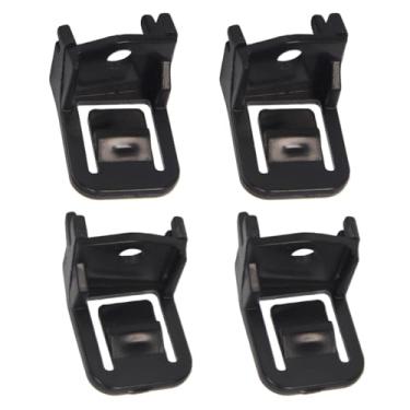 Imagem de Lanphitus Conjunto de 4 suportes para lentes de farol superior, clipe retentor dianteiro esquerdo e direito para Honda Civic 2016-2021 para Acura TLX 2021-2023 33155-TBA-A01 33105-TBA-A01