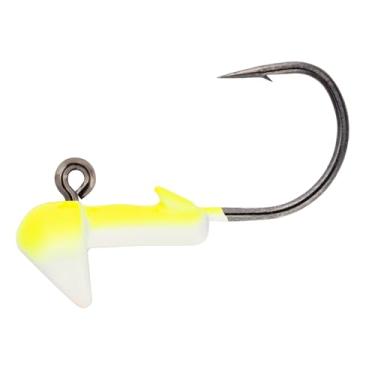 Imagem de Northland Tackle Gabarito de haste curta de tungstênio, 2 pacotes, Super-Glo Chartreuse White, tamanho de 1/473.6 g para Walleye & Bass
