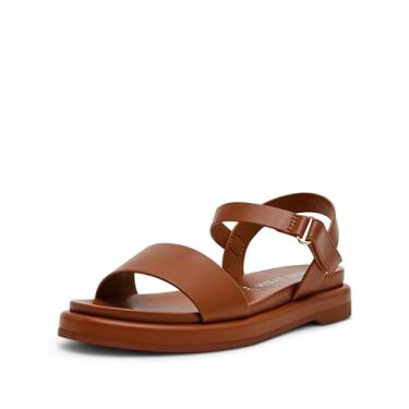 Imagem de Anne Klein Sandália rasteira feminina Elani, Conhaque, 38