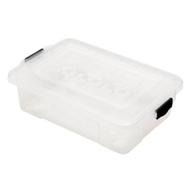 Imagem de Caixa Organizadora São Bernardo Container em Plástico Cristal 1,85l