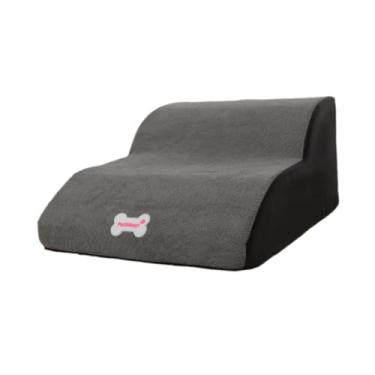 Imagem de ＡＷＨＡＯ Escadas de cachorro 3 degraus escada de gato escada de cachorro de rampa interna para casa de cama de carro interno em casa sofá