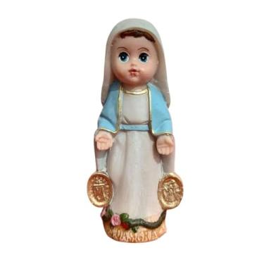 Imagem de Imagem de Nossa Senhora das Graças Infantil em Resina 8 cm