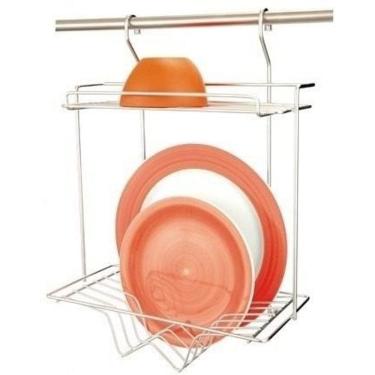 Imagem de Escorredor De Pratos Baby Em Inox 06 Pratos Jomer Cód. 3005