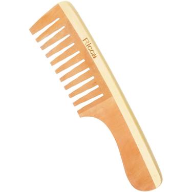 Imagem de Pente De Madeira Com Dentes Largos Ricca