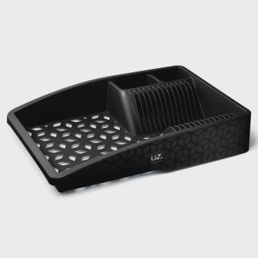 Imagem de Escorredor de Louça Slim Preto UZ414