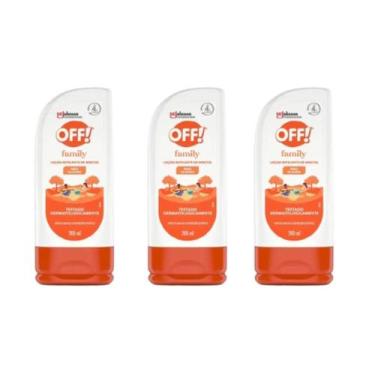 Imagem de Off! Loção repelente de insetos 200ml Kit 3 Unidades