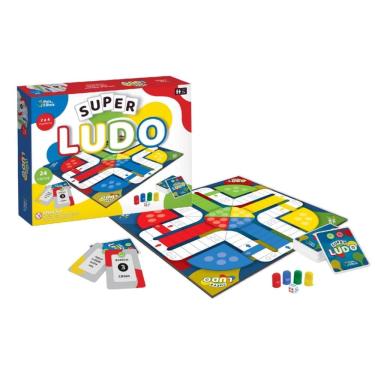 Imagem de Jogo Tabuleiro Super Ludo - Pais & Filhos