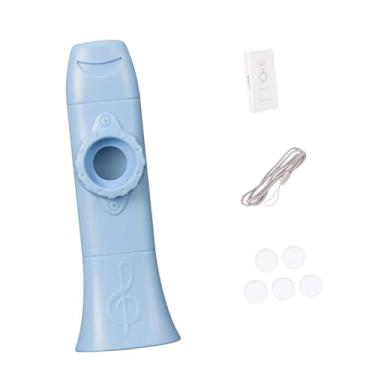 Imagem de Esquirla Kazoo fácil de aprender flauta de boca ajustável para amantes de música infantil piano violino, Azul