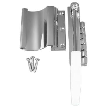 Imagem de Tremolo de Ponte Agudora de Guitarra Elétrica Com Barra Ajustável de Barra Ajustável Conjunto de Strings Acessórios para Série LP SG (SILVER)