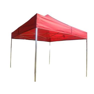 Imagem de Tenda sanfonada 3x3 nylon600 goiânia tendas - GOIANIA TENDAS, Vermelho