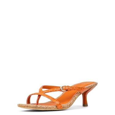 Imagem de Donald Pliner Sandália feminina de salto Claudee, Laranja, 36
