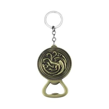Imagem de Chaveiro Dragão Targaryen - Presente para Fãs de Game of Thrones, K725