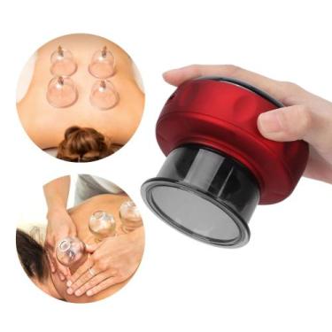 Imagem de Ventosaterapia Elétrica Fisioterapia Relaxante Para Costas e Lombar - 