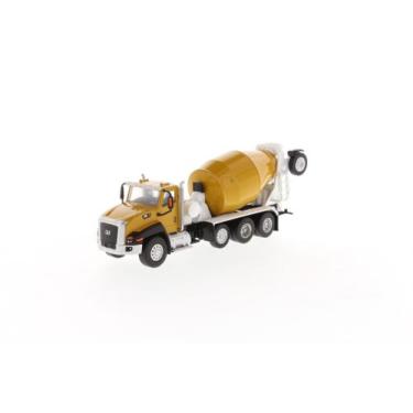 Imagem de Miniatura Caminhão Misturador Concreto Caterpilla CT660 1/64 - Diecast