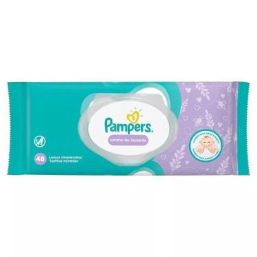 Imagem de Lenço Umedecido Pampers Lavanda 48 Unidades