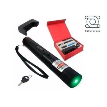 Imagem de Caneta Laser Pointer Verde Ultra Forte Alcance 50km - oem